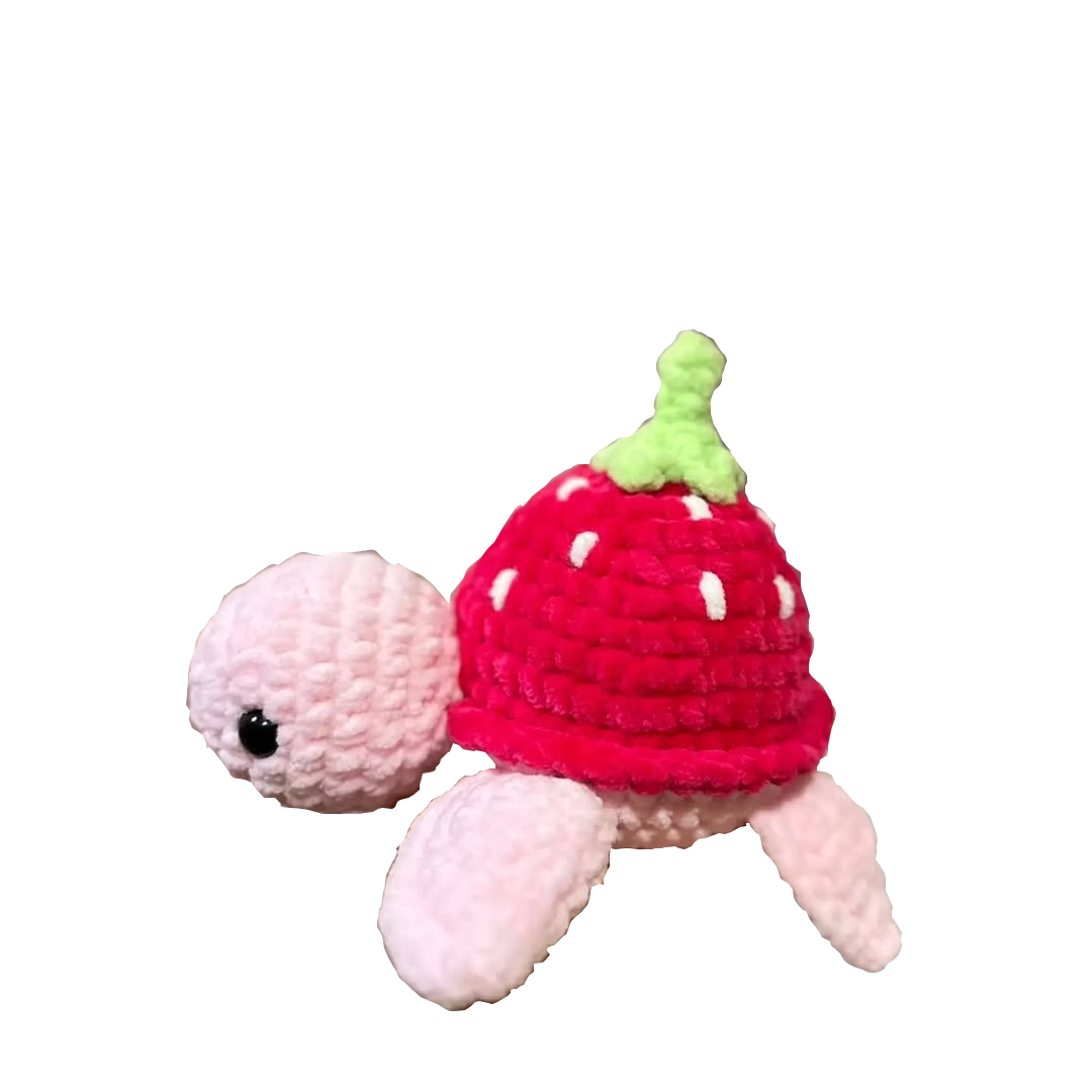 Handmade crochet teddy bear